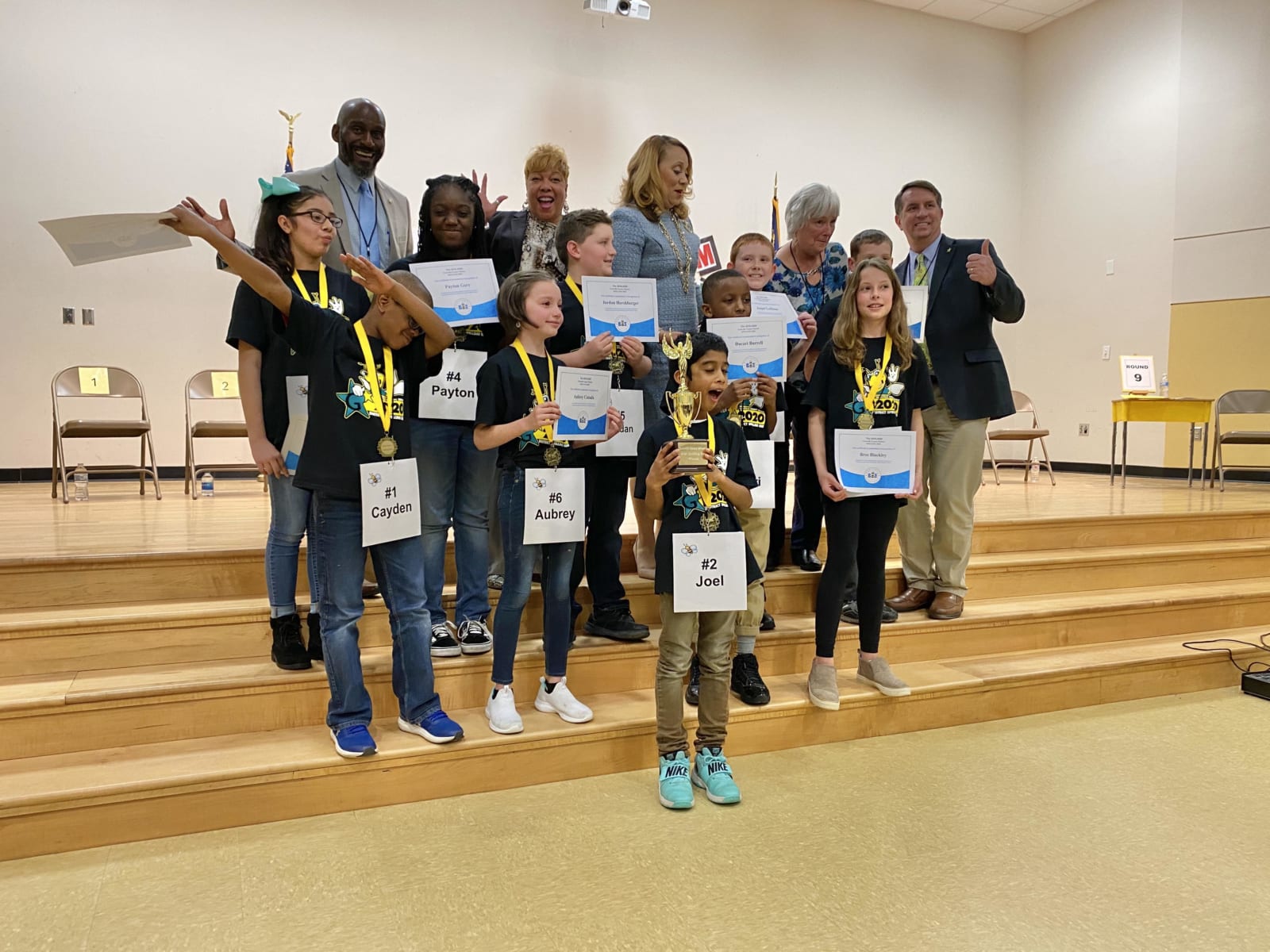 GCPS Spelling Bee Participants