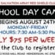 Salvation Army School Day Camp