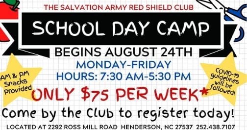 Salvation Army School Day Camp