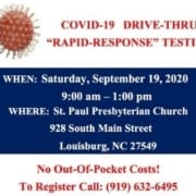 COVID Rapid Response Testing