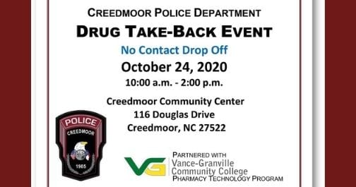 Creedmoor Drug Take Back