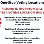 Granville One-Stop Early Voting