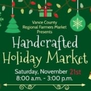 VCRFM Handcrafted Holiday Market